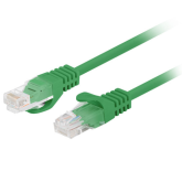 Patch Cord Lanberg PCU6-20CC-0300-G, U/UTP, Cat. 6, 3 m, Green, 10 bucati