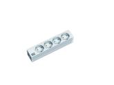 PDU Bachmann 333.0122, 4x Schuko, 2m, Grey