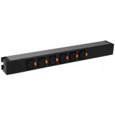 PDU Legrand LN646807, 6x C19, Black