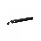 PDU Legrand LN646823, 8X Schuko, Black