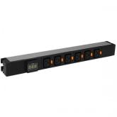 PDU Legrand LN646844, 6x C19, Black