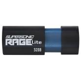 Stick memorie Patriot Supersonic Rage Lite 32GB, USB3.0, Black