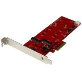 Adaptor PCI-Express Startech PEX2M2, PCI-Express - 2x M.2 SATA