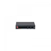 Switch Dahua PFS3006-4GT-60-V2, 4 porturi, PoE