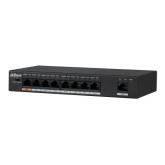 Switch Dahua PFS3009-8ET-96, 8 porturi, PoE