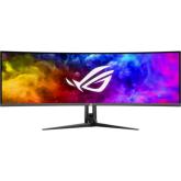 Monitor LED Curbat ASUS ROG Swift OLED PG49WCD, 49inch, 5120x1440, 0.03ms GTG, Black