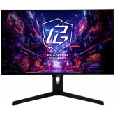 Monitor OLED ASRock Phantom Gaming PGO27QFS, 27inch, 2560x1440, 0.03ms GTG, Black