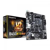 Placa de baza Gigabyte B450M H, AMD B450, Socket AM4, mATX