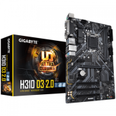 Placa de baza GIGABYTE H310 D3 2.0, Intel H310, Socket 1151 v2, ATX