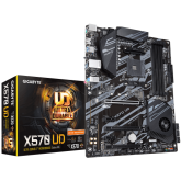 Placa de baza Gigabyte X570 Ultra Durable, AMD X570, Socket AM4, ATX