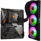 Placa de baza Gigabyte Z490 AORUS MASTER WF, Intel Z490, Socket 1200, ATX + VRM LIQUID COOLER 360