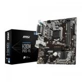 Placa de baza MSI H310M PRO-VL, Intel H310, socket 1151 v2, mATX