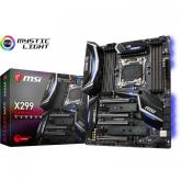 Placa de baza MSI X299 GAMING PRO CARBON, Intel X299, socket 2066, ATX