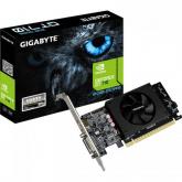 Placa video Gigabyte nVidia GeForce GT 710 2GB, DDR5, 64bit, Low Profile