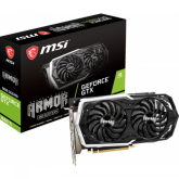 Placa video MSI nVidia GeForce GTX 1660 Ti ARMOR OC 6GB, GDDR6, 192bit - RESIGILAT