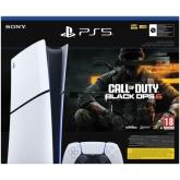 Consola Sony PlayStation 5 Slim Digital Edition, 1TB, White + Joc Call Of Duty Black Ops 6
