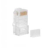 Mufa Lanberg PLU-6020, Cat.6, Transparent, 20 bucati