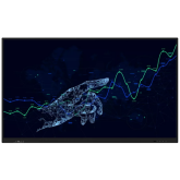 Display Interactiv Prestigio Seria MultiBoard PMB000L654, 65inch, 3840x2160pixeli, Black + Camera Videoconferinta Prestigio PVCCU13M201, Black