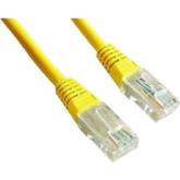 Patchcord Gembird PP12-0.5M/Y, UTP, Cat5e, 0.5m, Yellow