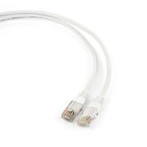 Patchcord Gembird PP12-5M, UTP, Cat5e, 5m, White