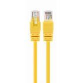 Patchcord Gembird PP6U-10M/Y, Cat6, UTP, 10m, Yellow