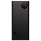 Baterie portabila Baseus Adaman Metal, 20000mAh, 2 x USB-A, 1 x USB-C, 1x Lightning, Black