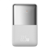Baterie portabila Baseus Bipow Pro, 20000mAh, 2 x USB-A, 1 x USB-C, Silver