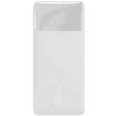 Baterie portabila Baseus Bipow Digital Display, 30000mAh, White