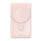 Baterie portabila Baseus Magnetic Bracket Wireless, 10000mAh, 1 x USB-C, Pink