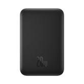 Baterie portabila Baseus Magnetic Mini Wireless, 6000mAh, 1 x USB-C, Black