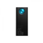 Baterie portabila Baseus Amblight, 30000mAh, 4 x USB-A, 1 x USB-C, Black