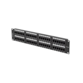 Patch Panel Lanberg PPU5-2048-B, 19 inch, 2U, UTP, Cat5e, Black
