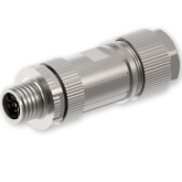 Conector Teltonika PR40118K, M12 X‑Type 8‑Pin Male