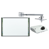 Pachet interacticv - Tabla StarBoard Premium ST 98 105inch + Videoproiector Maxell MC-CW301WN + Suport OMB 26150