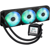 Cooler procesor ASUS PRIME LC 360 ARGB LCD, ARGB LED, 3 x 120 mm, Black