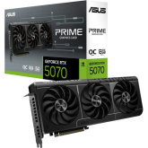 Placa video ASUS nVidia GeForce RTX 5070 PRIME OC 12 GB, GDDR7, 192 bit