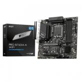 Placa de baza MSI PRO B760M-A WIFI, Intel B760, Socket 1700, mATX