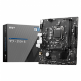 Placa de baza MSI PRO H510M-B, Intel H470, Socket 1200, mATX