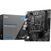 Placa de baza MSI PRO H610M-E, Intel H610, Socket 1700, mATX