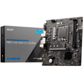 Placa de baza MSI PRO H610M-G WIFI DDR4, Intel H610, socket 1700, mATX