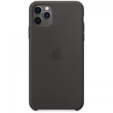 Protectie pentru spate Apple Silicone Case pentru iPhone 11 Pro, Black