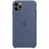 Protectie pentru spate Apple Silicone Case pentru iPhone 11 Pro Max, Alaskan Blue