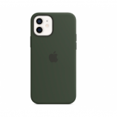 Protectie pentru spate Apple Silicone Case pentru iPhone 12/12 Pro, Green