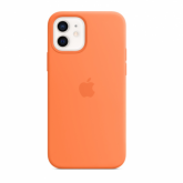 Protectie pentru spate Apple Silicone Case pentru iPhone 12/12 Pro, Orange