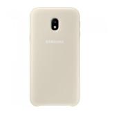 Protectie pentru spate Samsung Dual Layer Cover pentru Galaxy J3 (2017), Gold