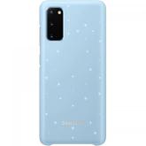 Protectie pentru spate Samsung LED pentru Galaxy S20/5G (2020), Sky Blue 