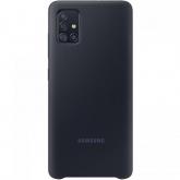 Protectie pentru spate Samsung Silicon pentru Galaxy A51 (2020), Black