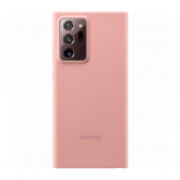 Protectie pentru spate Samsung Silicon pentru Galaxy Note 20 Ultra, Copper Brown