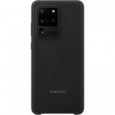 Protectie pentru spate Samsung Silicon pentru Galaxy S20 Ultra/5G (2020), Black