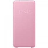 Protectie tip Book Samsung Book LED View pentru Galaxy S20 Plus/5G (2020), Pink